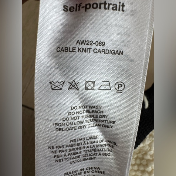 Self Portrait Cable knit cardigan - Picture 11 of 12